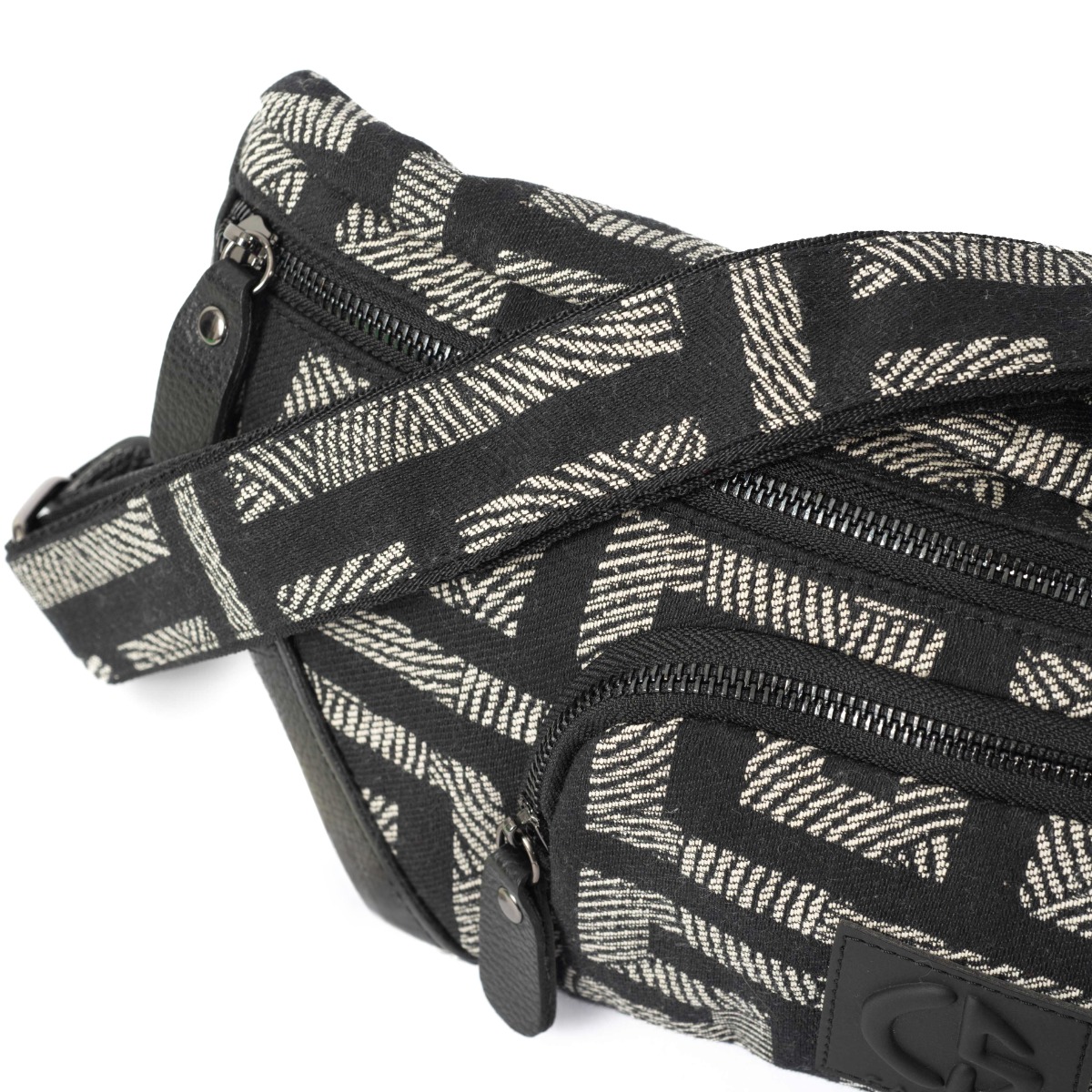 Τσαντάκι bum bag gray CANVAS IERIA