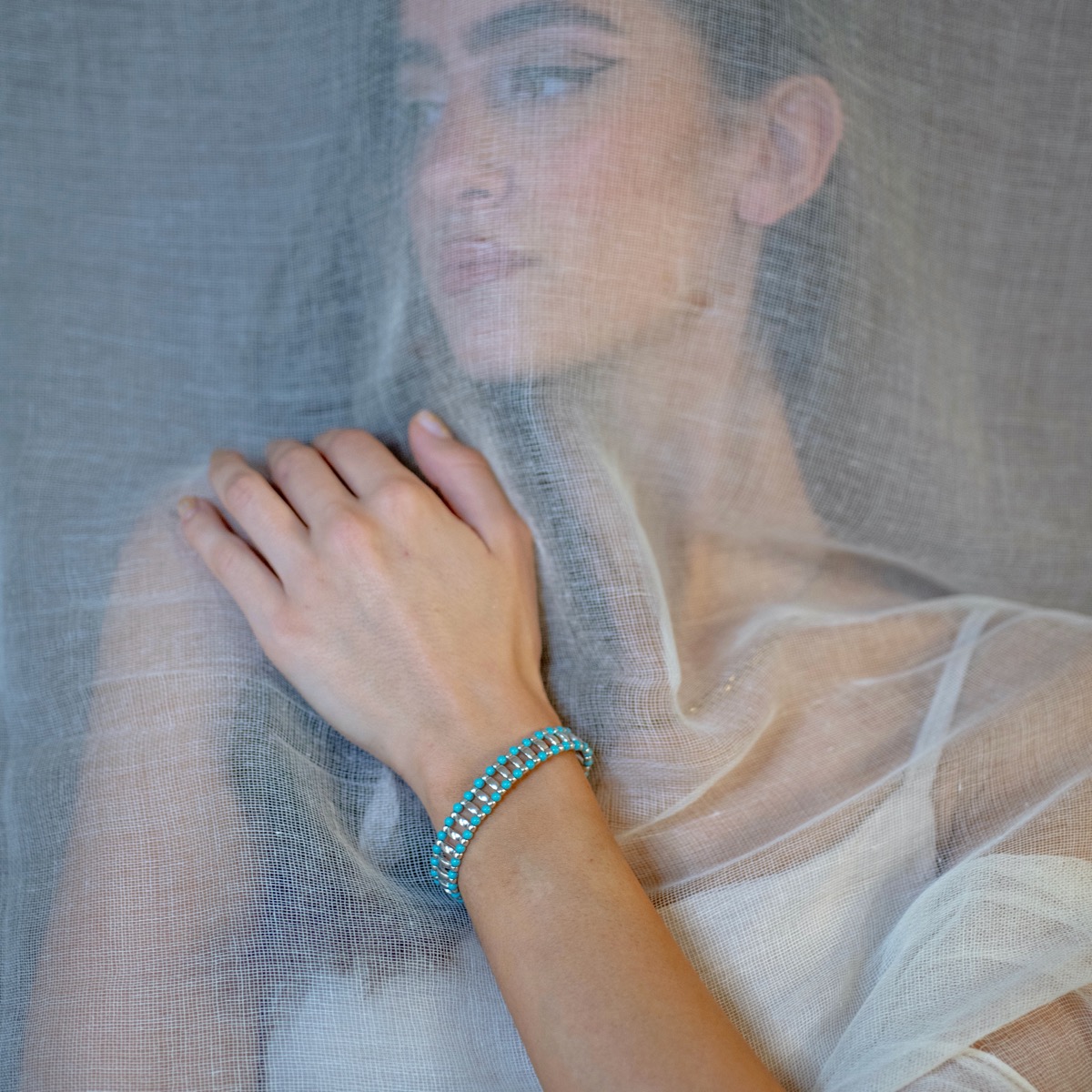 Βραχιόλι Οριάνα Τιρκουάζ