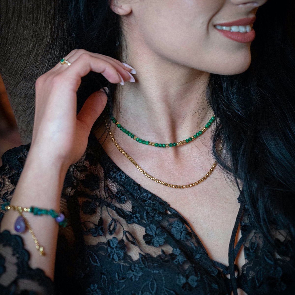 Κολιέ Αρίσβη Gold