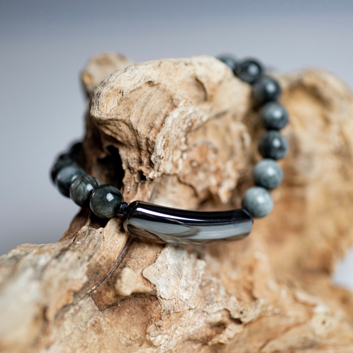 Βραχιόλι ταυτότητα με χάντρες Μάτι το Αετού