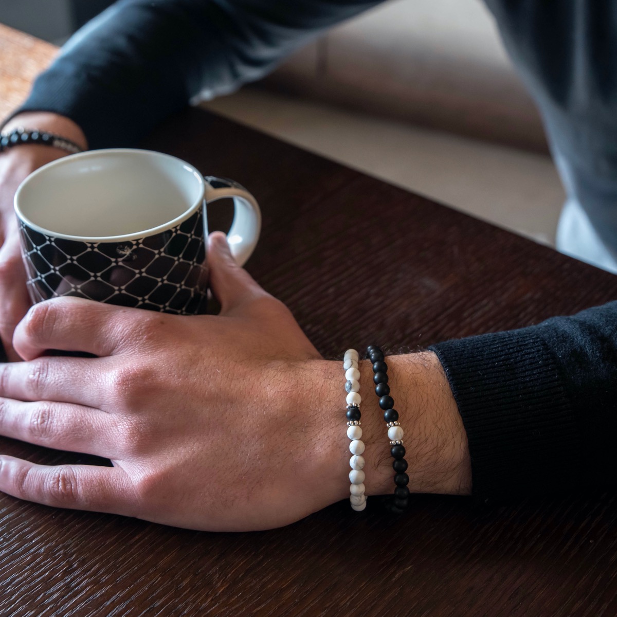 Βραχιόλι black and white