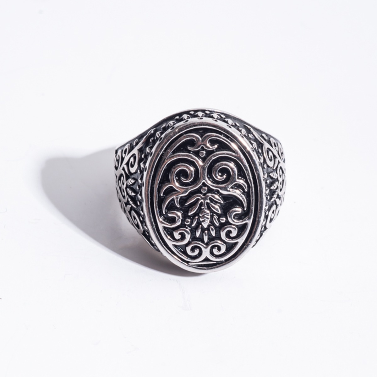 Δαχτυλίδι ασημένιο μαύρος όνυχας