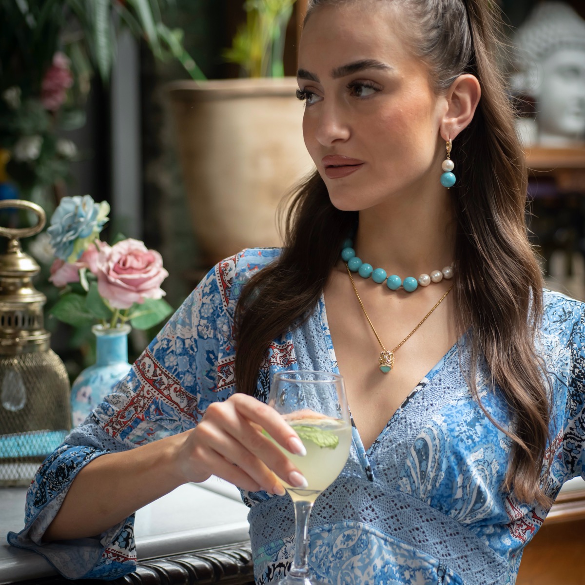 Σκουλαρίκια Άνθεμις